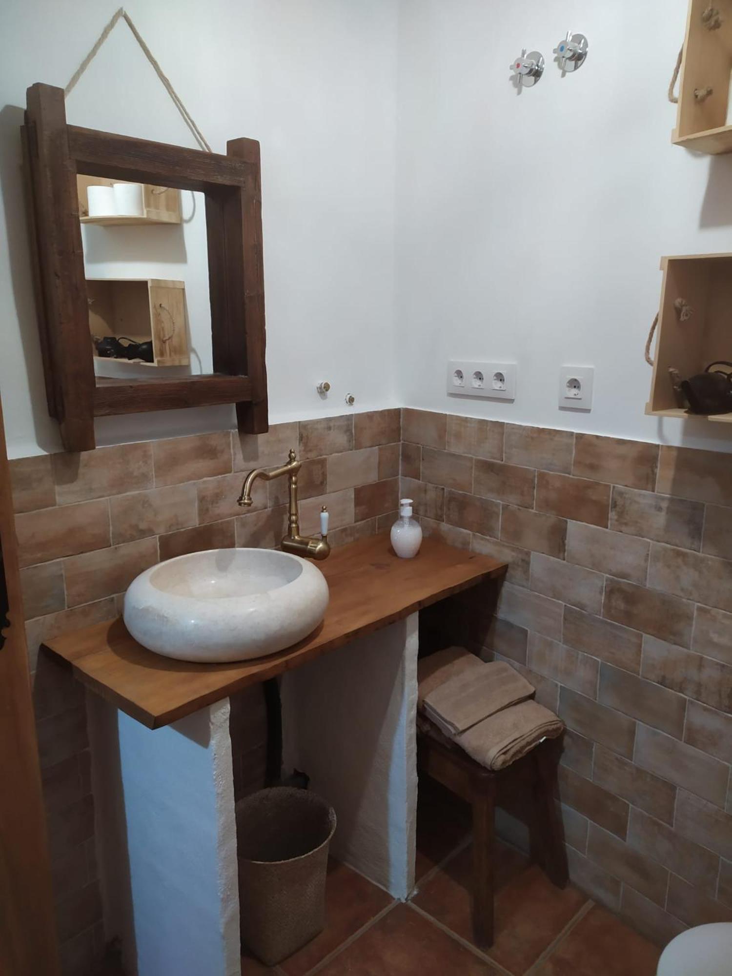 Villanueva de ViverAlcoba Con Patio Del Siglo XIX别墅 外观 照片