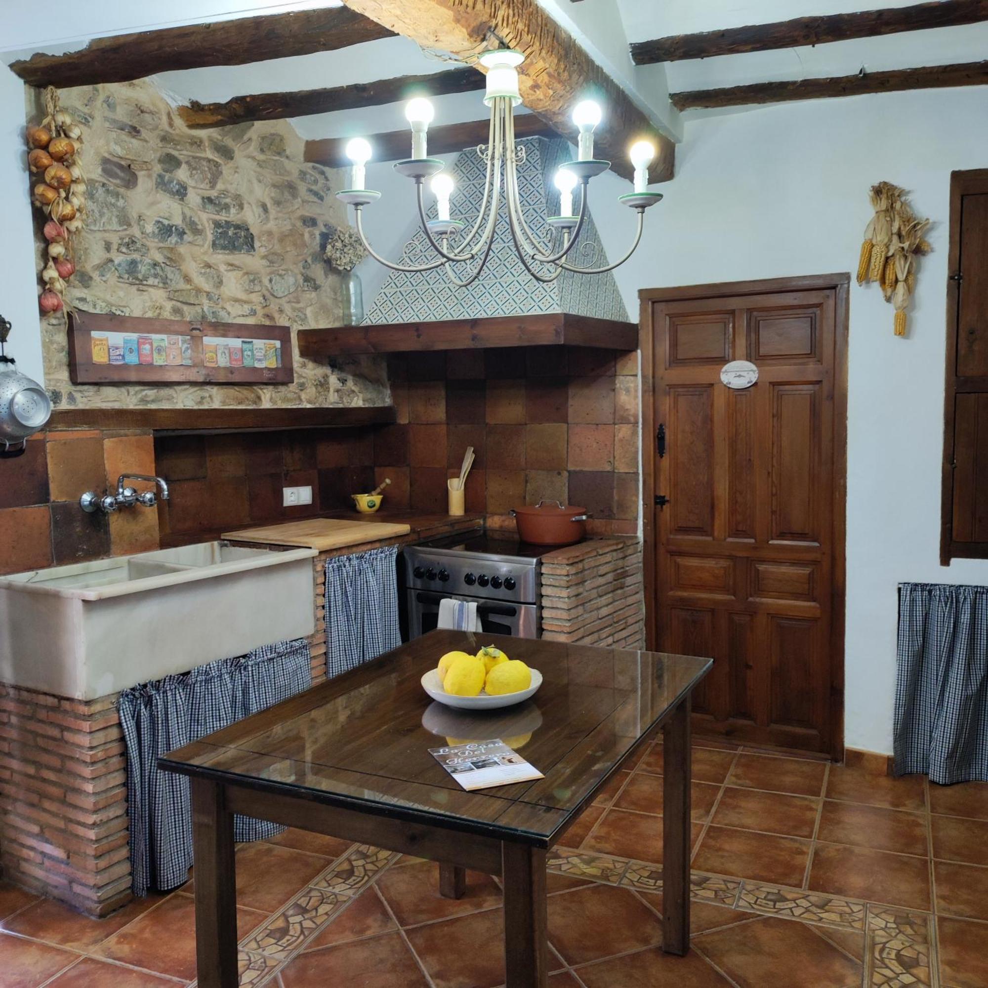 Villanueva de ViverAlcoba Con Patio Del Siglo XIX别墅 外观 照片