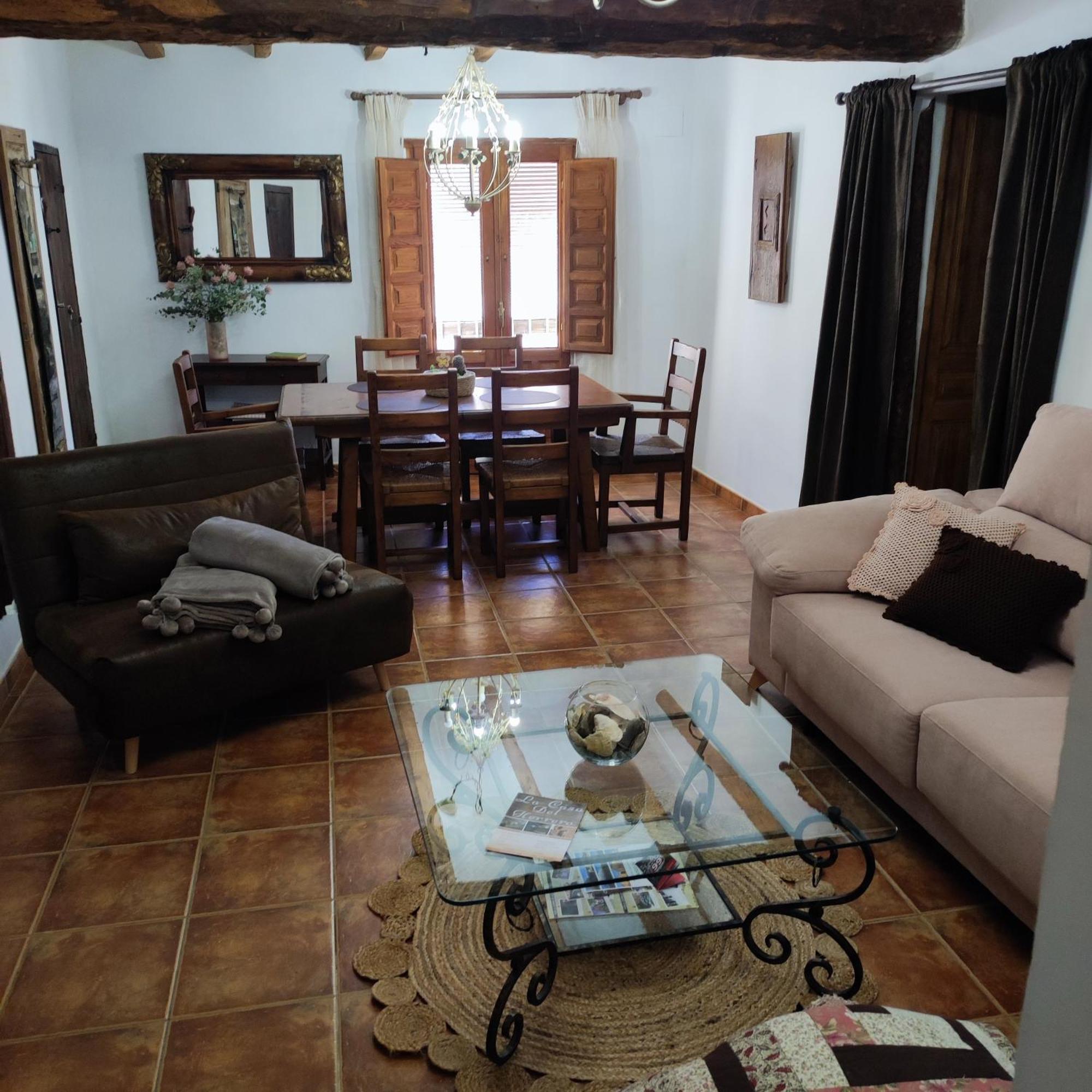 Villanueva de ViverAlcoba Con Patio Del Siglo XIX别墅 外观 照片