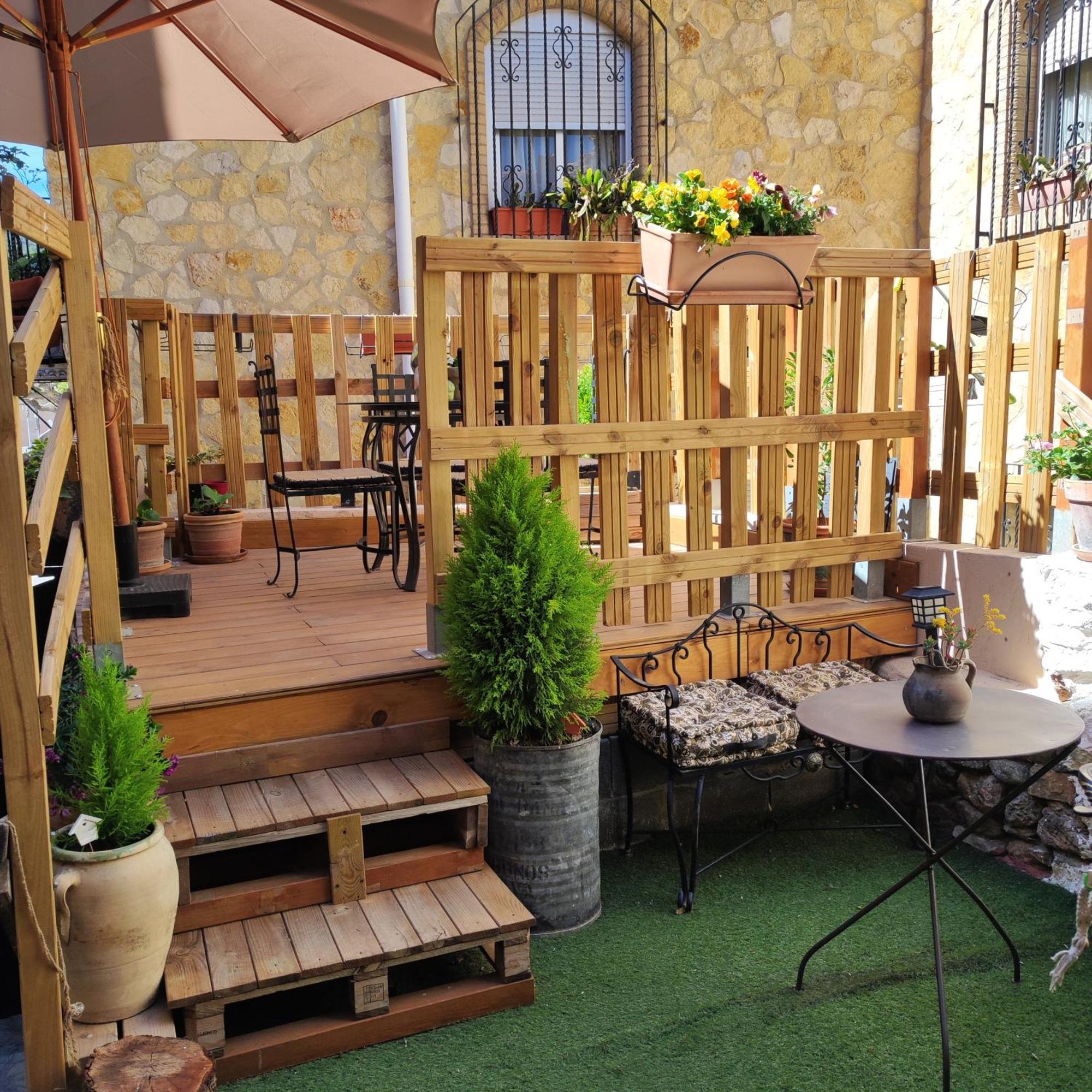 Villanueva de ViverAlcoba Con Patio Del Siglo XIX别墅 外观 照片