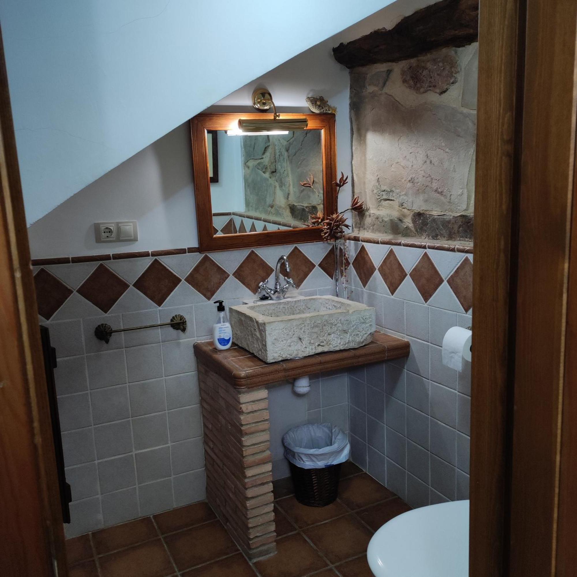 Villanueva de ViverAlcoba Con Patio Del Siglo XIX别墅 外观 照片